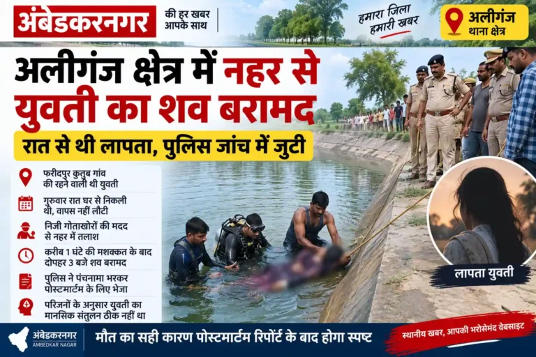 Ambedkar Nagar Aliganj News