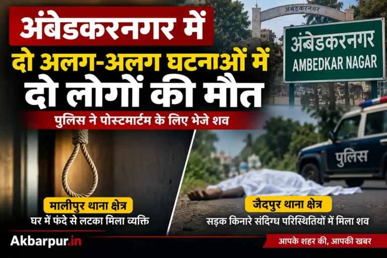 Ambedkar Nagar Mein Do Logon Ki Maut