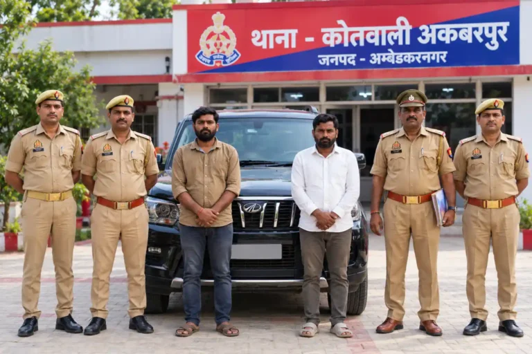 बरियावन में मकान-दुकान गिराने के मामले में दो आरोपी गिरफ्तार